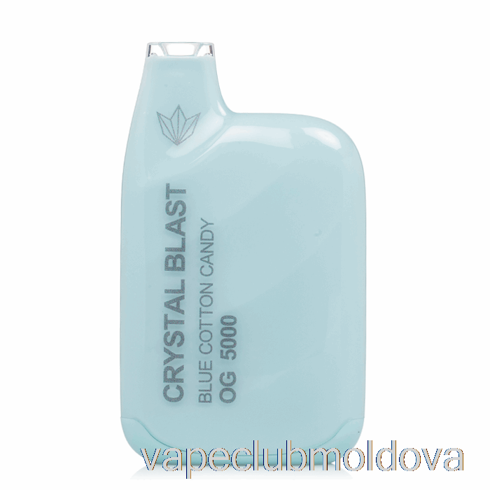 Vape Pod Kit Crystal Blast Og5000 Vată De Zahăr Albastră De Unică Folosință